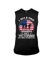 I'm A Dad -Grandpa And A Veteran Sleeveless Tee tile