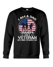 I'm A Dad -Grandpa And A Veteran Crewneck Sweatshirt tile