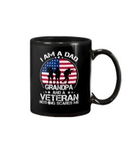 I'm A Dad -Grandpa And A Veteran Mug tile