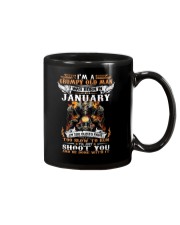 January Grumpy Old Man Mug tile