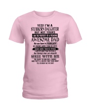 Feb Stubborn Daughter Ladies T-Shirt tile