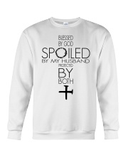 Spoiled By Your Husband Crewneck Sweatshirt tile