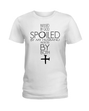 Spoiled By Your Husband Ladies T-Shirt tile