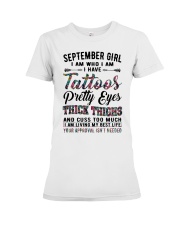 September Girl Premium Fit Ladies Tee tile