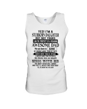 Jun Stubborn Daughter Unisex Tank tile