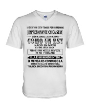 Como Un Rey V-Neck T-Shirt tile
