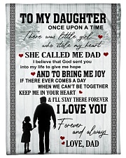 To my daughter Small Fleece Blanket - 30" x 40" front