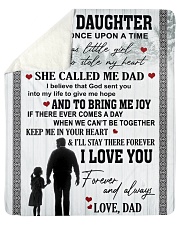 To my daughter Sherpa Fleece Blanket tile