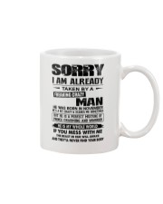 November Freaking Crazy Man Mug tile