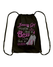 January Girl Drawstring Bag tile