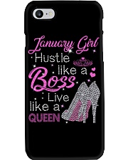 January Girl Phone Case tile