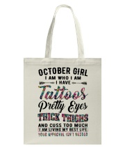 October Girl Tote Bag tile