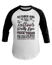 October Girl Baseball Tee tile