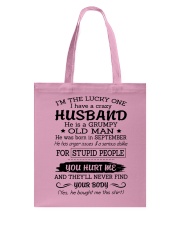 September Crazy Husband Tote Bag tile