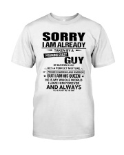 Sorry Guy July Premium Fit Mens Tee tile