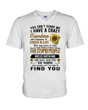 Cuss A Lot V-Neck T-Shirt tile