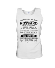 January Crazy Husband Unisex Tank tile