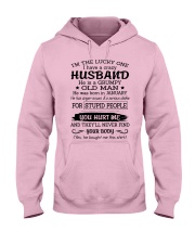 January Crazy Husband Hooded Sweatshirt tile