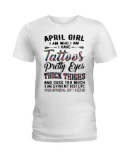 April Girl Ladies T-Shirt tile