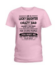 March Lucky Daughter Ladies T-Shirt tile