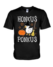 Honkus Ponkus V-Neck T-Shirt tile