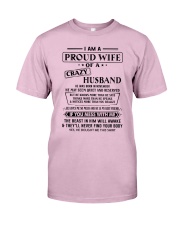 Nov Crazy Husband Classic T-Shirt front