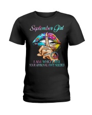 September I Am Who I Am Ladies T-Shirt tile