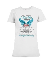 I Miss Him Premium Fit Ladies Tee tile
