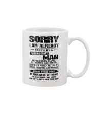 April Freaking Crazy Man Mug tile
