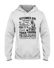 September Girl Hooded Sweatshirt front
