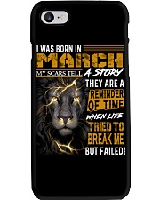 March My Scars Phone Case tile