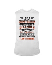December Grumpy Old Man Sleeveless Tee tile