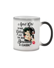 April Girl Color Changing Mug tile