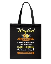 may girl thank Tote Bag tile