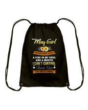 may girl thank Drawstring Bag tile