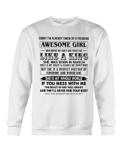 March Like A King Crewneck Sweatshirt tile