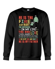 He is the fire Crewneck Sweatshirt tile