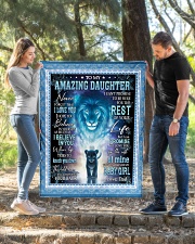 To My Amazing Daughter Quilt 40"x50" - Baby aos-quilt-40x50-lifestyle-front-02