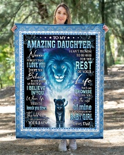 To My Amazing Daughter Quilt 40"x50" - Baby aos-quilt-40x50-lifestyle-front-05