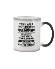 April - Best Dad Color Changing Mug tile