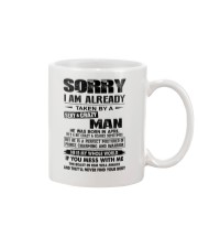 April Sexy And Crazy Man Mug tile