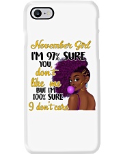 November Girl Phone Case tile
