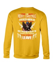 Merry Chrismas Crewneck Sweatshirt back