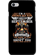 September Grumpy Old Man Phone Case tile