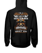 September Grumpy Old Man Hooded Sweatshirt tile