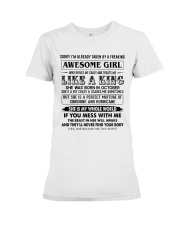 October Like A King Premium Fit Ladies Tee tile