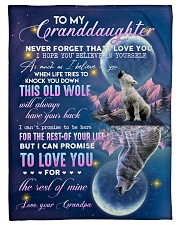 To my Granddaughter Fleece Blanket tile
