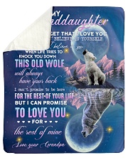 To my Granddaughter Sherpa Fleece Blanket tile