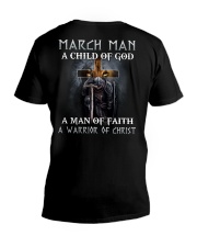 March Man V-Neck T-Shirt tile