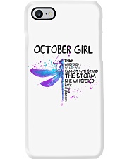 October Girl Phone Case tile